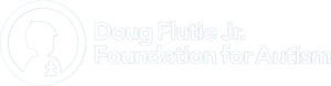 White Flutie Logo