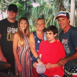 Doug Flutie and family